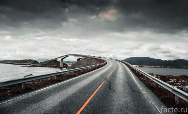 мост в норвегии