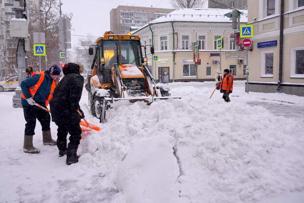 Высота снежного покрова в Москве превысила норму вдвое