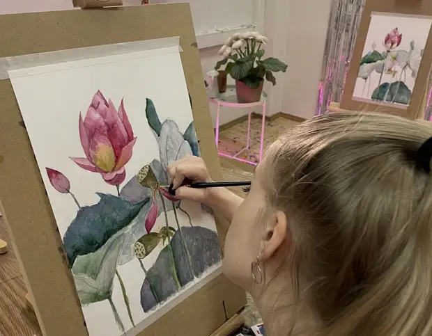 Мастер-классы в художественной студии «Начало»