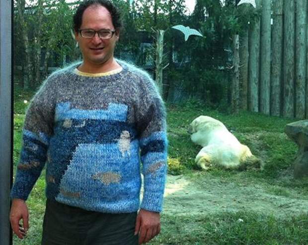 У этого парня есть свитер на все случаи жизни :) длиннопост, фото, свитер