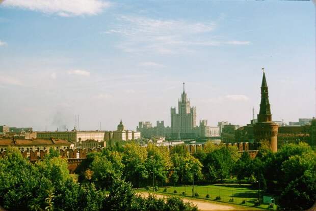 Москва, 1956 год фото, москва, Машина  времени, позитив