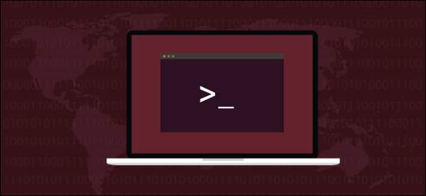 Bash shell on Ubuntu PC concept