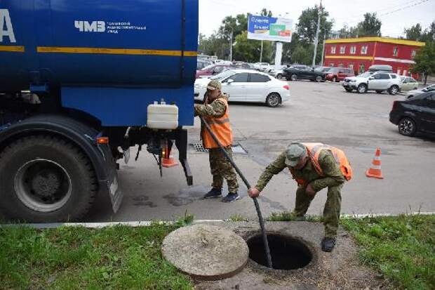 В Тамбове реконструировали ливневую канализацию в районе МЖК на Астраханской