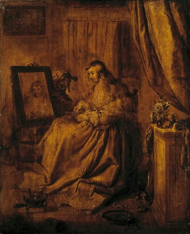 А. Питерс ван де Венне. «Аллегория тщеславия»