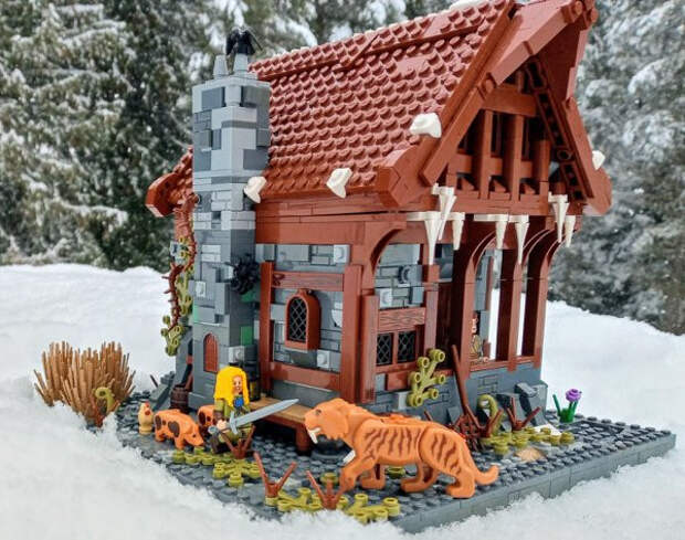 Различные конструкции от любителей LEGO