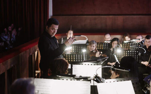 В Рязанской области оркестр сыграл концерт «Русская зима»