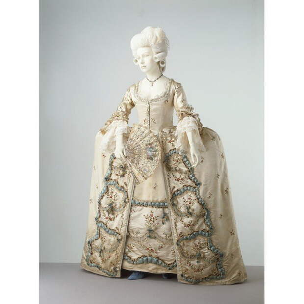 Французское придворное платье 1775-1780 гг.
