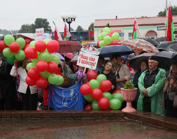 Митинги за Лукашенко 19.08.2020