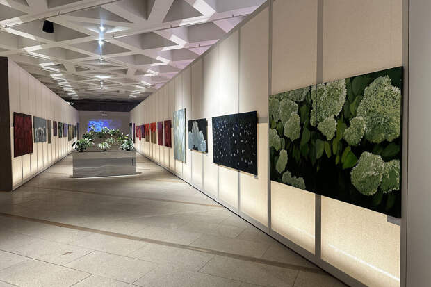 В "Биокластере" на ВДНХ открылась выставка Сурена Айвазяна "Цветы и травы"