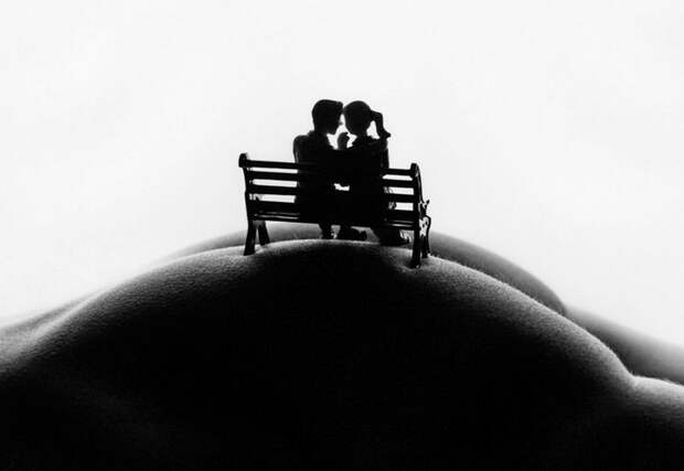 Фотограф Аллан Тегер превращает обнажённые тела в дивные пейзажи 42