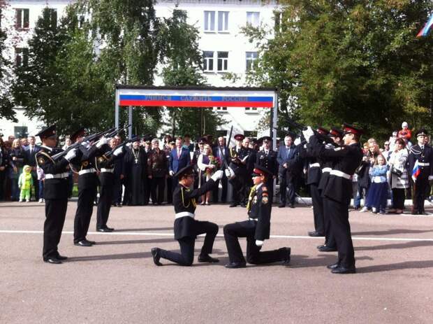 В ГБОУ СПО Колледж полиции прошло торжественное мероприятие, приуроченное ко Дню Знаний. Фото: Колледж полиции
