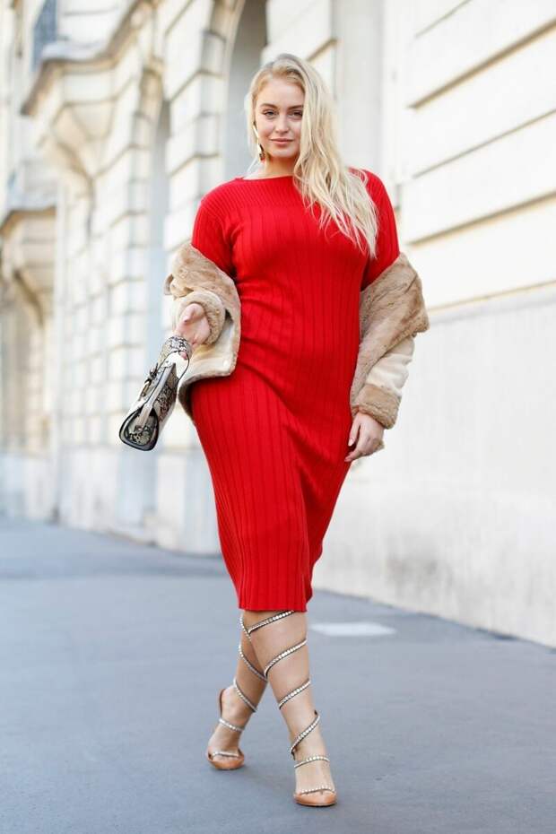 Стиль plus-size модели Искры Лоуренс