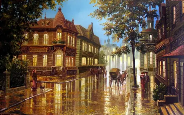 Пейзажи. Художник Марина Гордеева - Искусство - Медиаплатформа МирТесен
