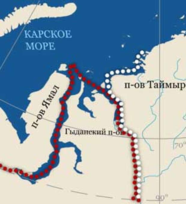 Определите какими цифрами на рисунке 13 обозначены обская губа река тобол река таз полуостров ямал