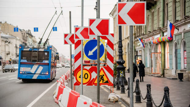 Где в Петербурге ограничат движение транспорта с 27, 28 и 29 апреля 2026