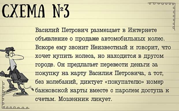 Мошеннические схемы