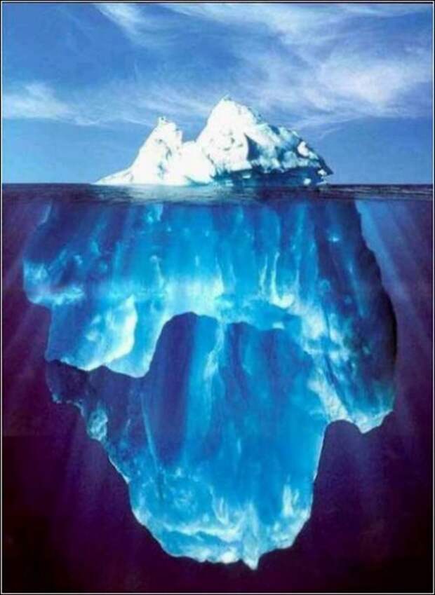 Крушение айсберга!