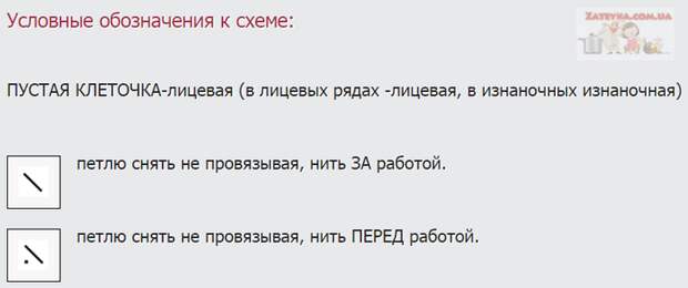 Женская шапка узором «Ленивый жаккард»