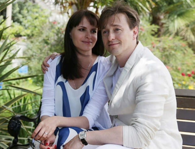 Сергей с нынешней женой Анной Матисон