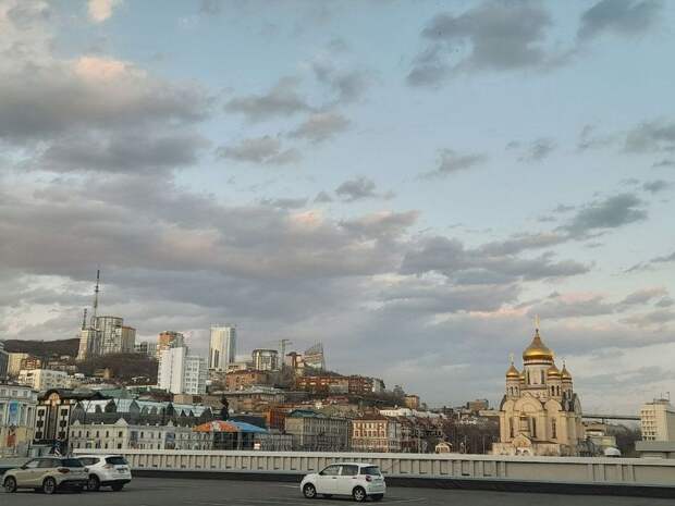 Очередной циклон заходит на Владивосток прямо с понедельника