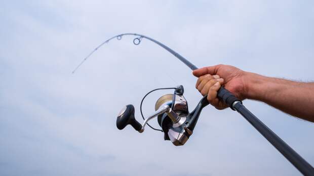 bent fishing rod