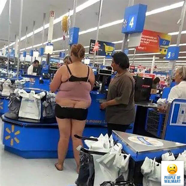 Экстравагантные покупатели Walmart walmart, люди, магазин, мода, одежда