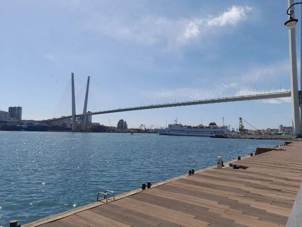 Владивосток завершает рабочую неделю ясным холодным днём