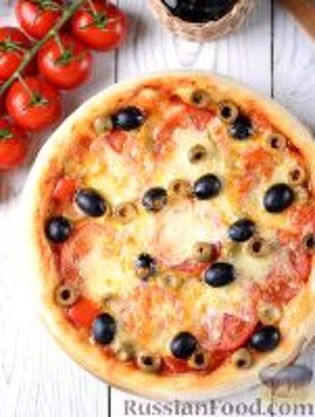 Фото к рецепту: Пицца болгарская