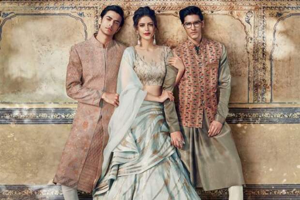 Посмотрите на современные индийские свадебные наряды