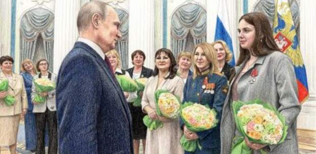 Президент России Владимир Путин о женщинах. К празднику!