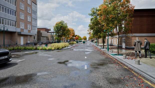 На улице Павлова введён пропускной режим на время работ по благоустройству