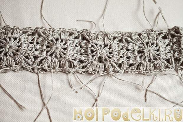 сарафан для девочки крючком