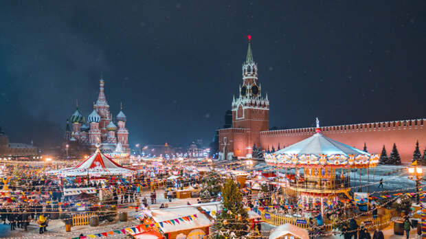 6 января в Москве ожидается облачная погода с прояснениями, преимущественно без осадков, гололедица