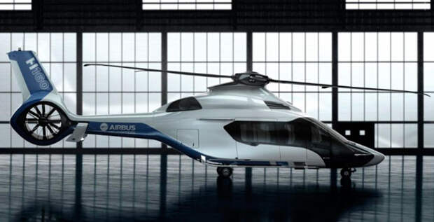 Вертолет H160 Совместная работа Peugeot Design Lab и Airbus Helicopters