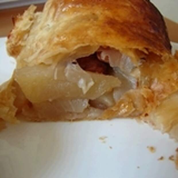 Рулетики с яблоками