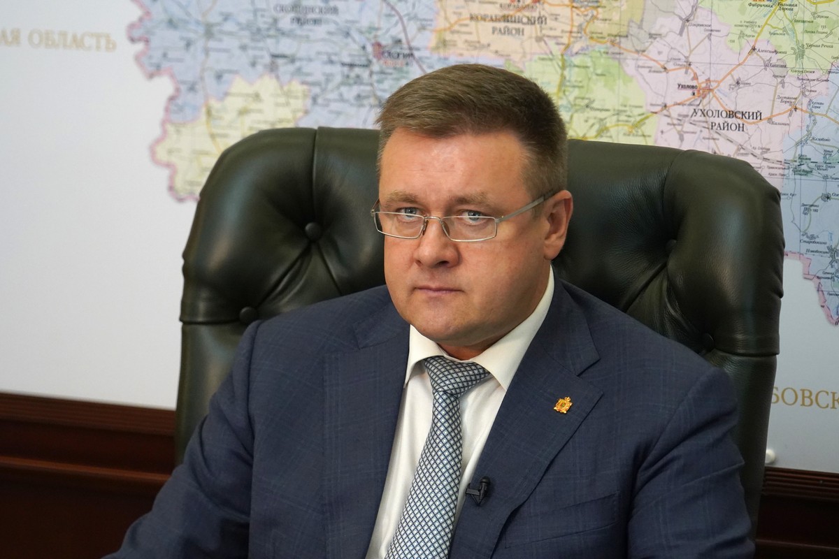 Губернатор Рязанской области посетил Александро-Невский район