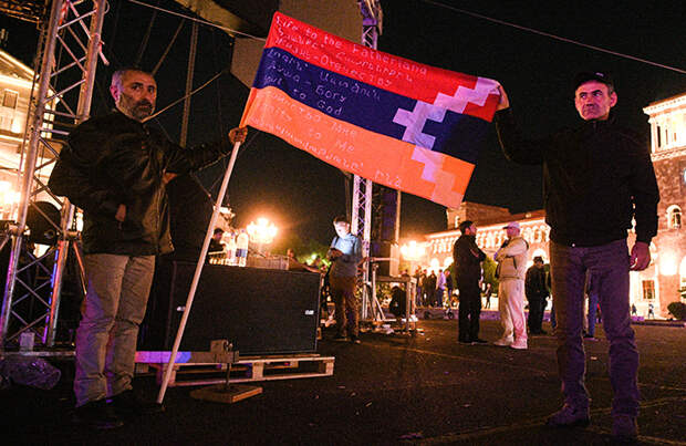 Второй день протестов в Ереване