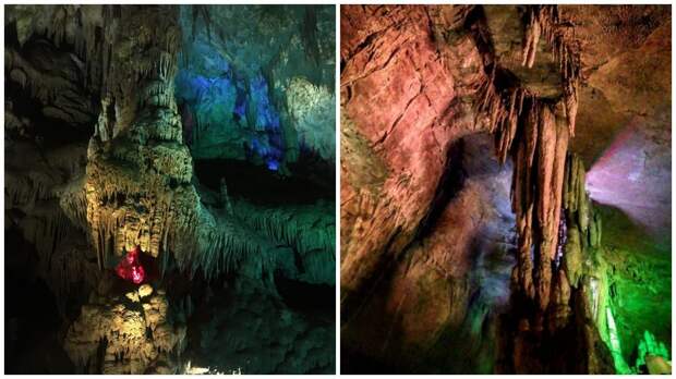 Карстовые пещеры Сатаплии грузия, достопримечательности, путешествия