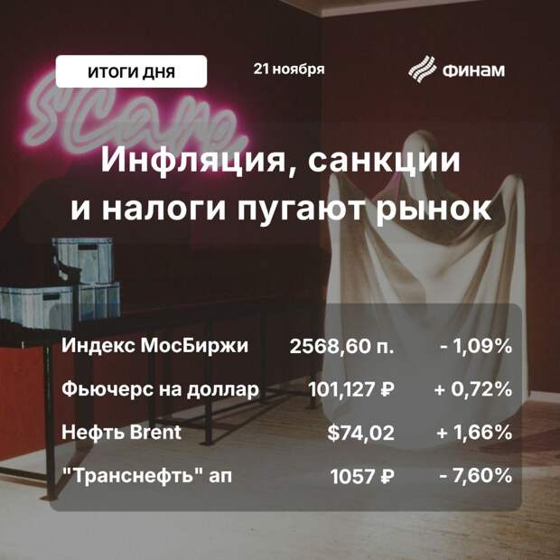 Очередной день в минусе