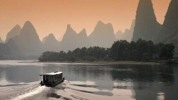 Красивые пейзажи Гуйлинь (Guilin)