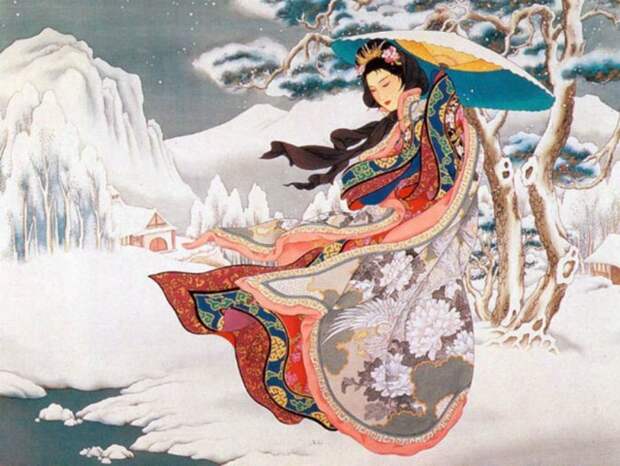 Самый древний зимний персонаж: Марена - русская Снежная королева