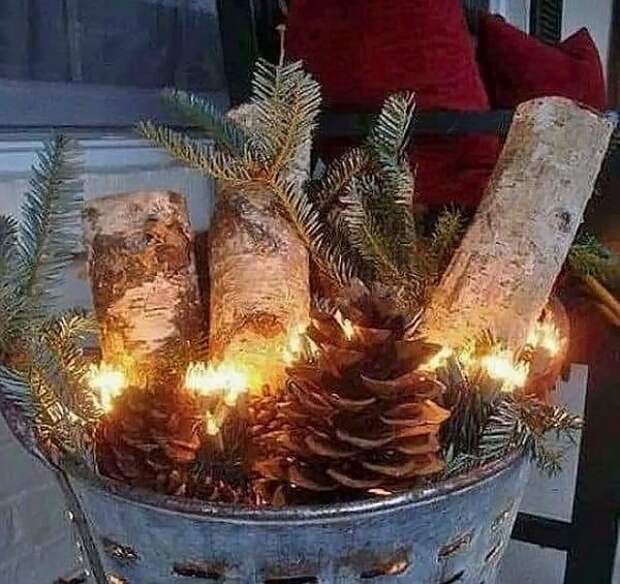 новый год на даче