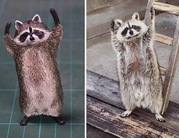 Забавное увлечение: японский художник создает скульптуры, вдохновившись интернет-мемами