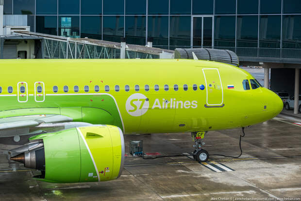 Первый Airbus A320neo в России. Фото: http://alexcheban.livejournal.com/