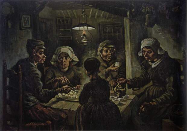 Едоки картофеля - Ван Гог