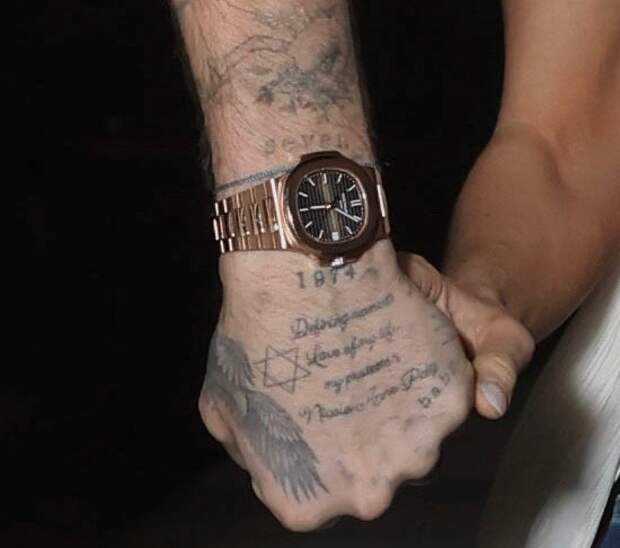 Бруклина Бекхэма осудили за выход в свет в часах от отца за 23 миллиона рублей