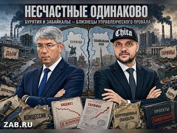 Несчастные одинаково. Бурятия и Забайкалье как зеркало проваленного управления