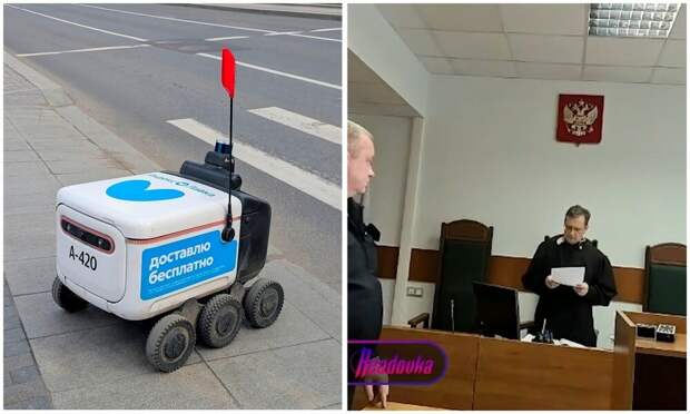 Московская ГАИ попыталась оштрафовать робота-доставщика на 300 000 рублей