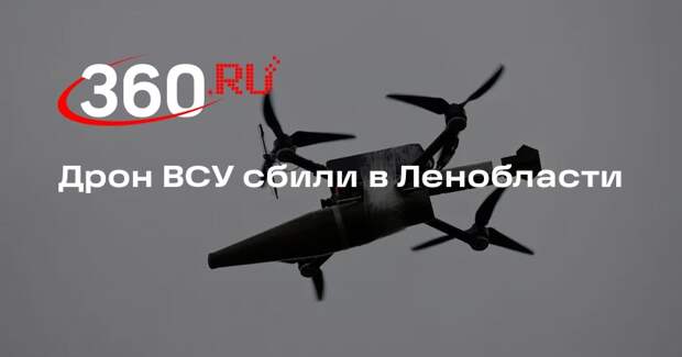 Дрон ВСУ сбили в Ленобласти