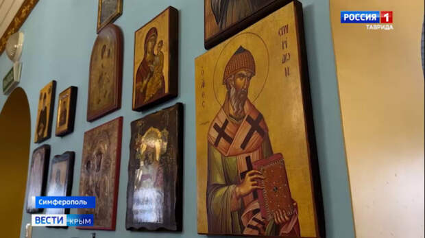 Под сводами храма Державной иконы Божией Матери в Симферополе прошёл коллективный молебен